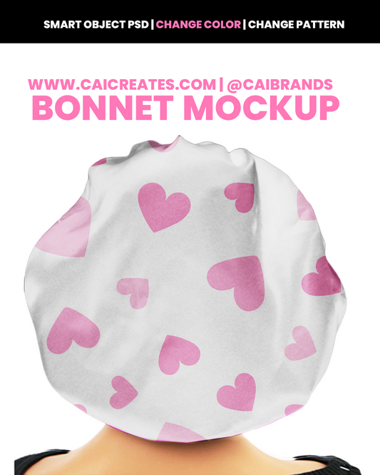 Bonnet Mockup PSD (digital download) **PHOTOSHOP DOCUMENT**