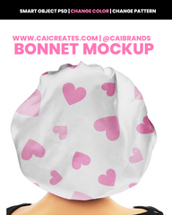 Bonnet Mockup PSD (digital download) **PHOTOSHOP DOCUMENT**