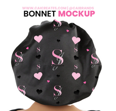 Bonnet Mockup PSD (digital download) **PHOTOSHOP DOCUMENT**